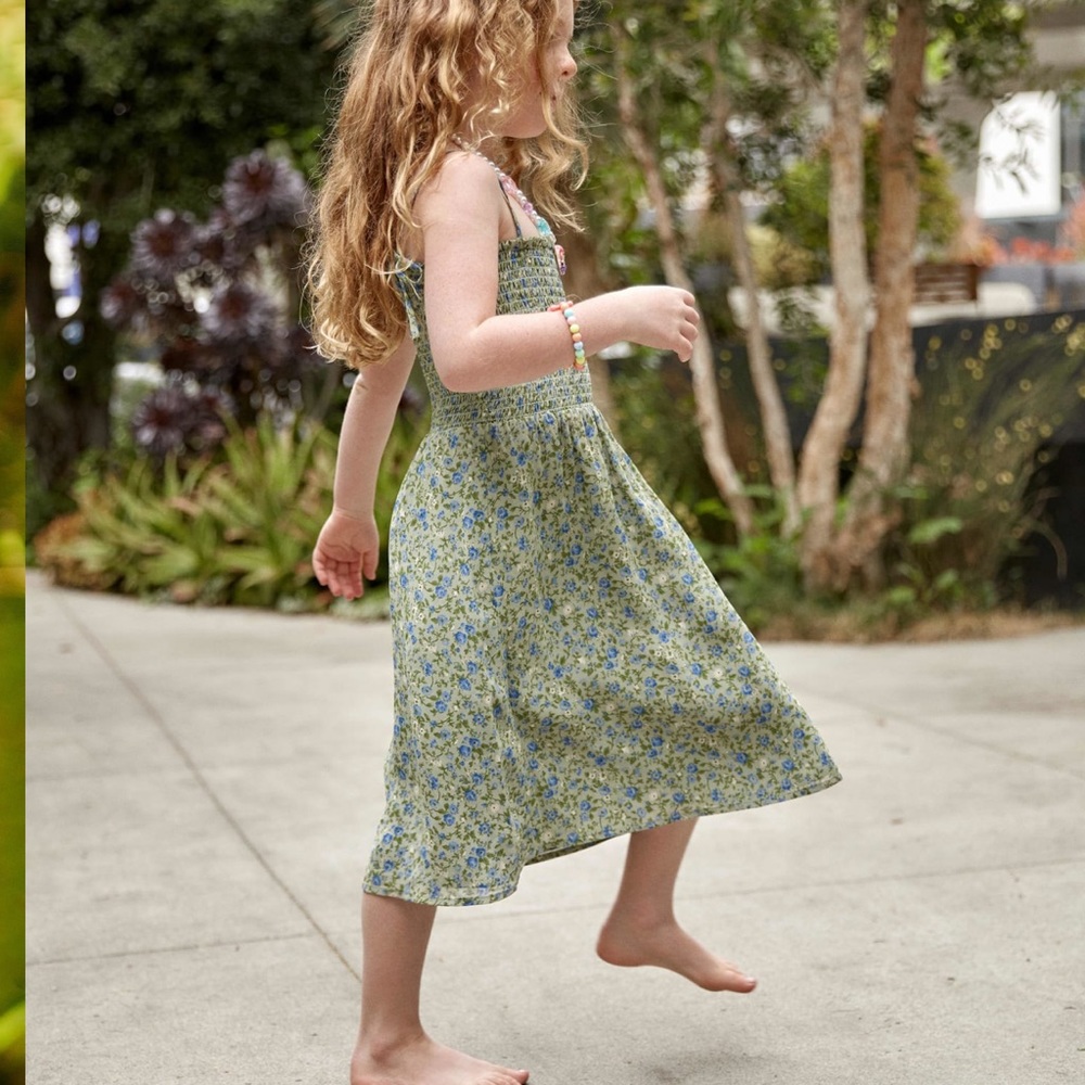 NWT Reformation Kids Sable Dress 3T - Picture 10 of 12